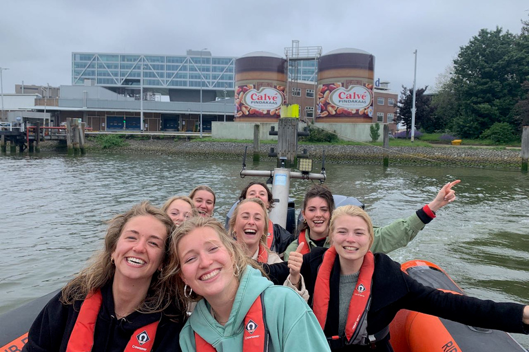 Rotterdam: RIB-Schnellboot-Sightseeing-Rundfahrt45-minütige schnelle Stadtrundfahrt