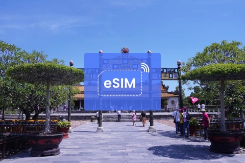 Hue : Vietnam/ Asie eSIM Roaming Mobile Data Plan20 Go/ 30 jours : 22 pays asiatiques