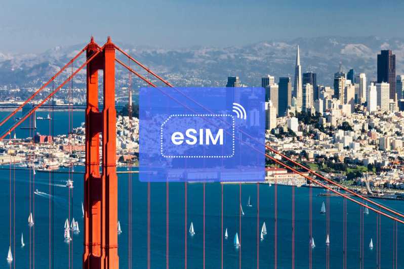 San Francisco: US/ North Americas eSIM Roaming Mobile Data