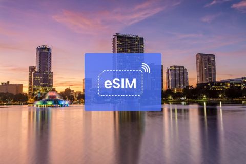 Orlando: US/ North Americas eSIM Roaming Mobile Data Plan
