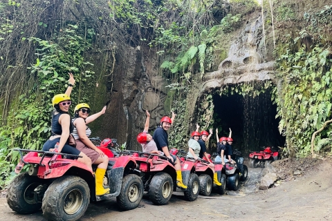 Ubud: Gorilla Face ATV Quad Bike Abenteuer mit MittagessenTour mit Einzelfahrrad und Hoteltransfer