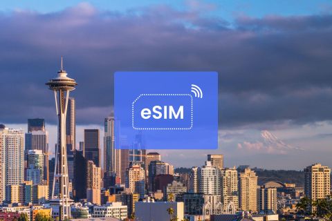 Seattle: piano dati mobile in roaming eSIM per Stati Uniti/Nord America