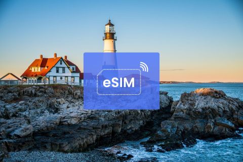 Portland: US/ North Americas eSIM Roaming Mobile Data Plan