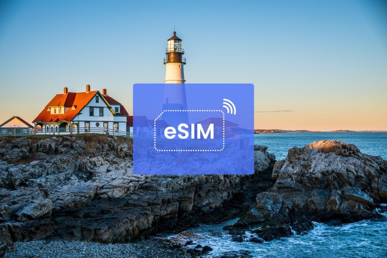 Portland: eSIM roaming mobiel dataplan VS/Noord-Amerika50 GB/ 30 dagen: 3 landen in Noord-Amerika