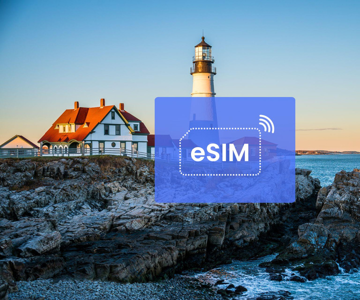 Portland: US/ North Americas eSIM Roaming Mobile Data Plan