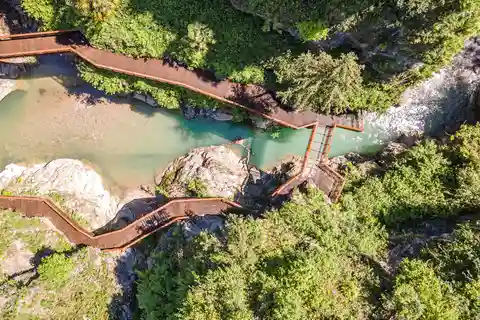 Comosjön: inträdesbiljett Bellano Gorge och audioguide om sjön
