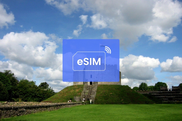 Cardiff: VK/Europa eSIM roaming mobiel dataplan10 GB/ 30 dagen: 42 Europese landen