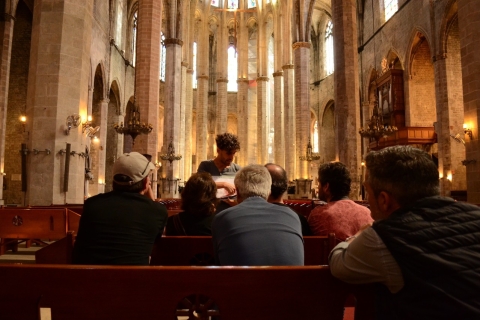 Barcelone : Visite guidée de l'intérieur/des terrasses de Santa Maria del MarTour de Catalogne