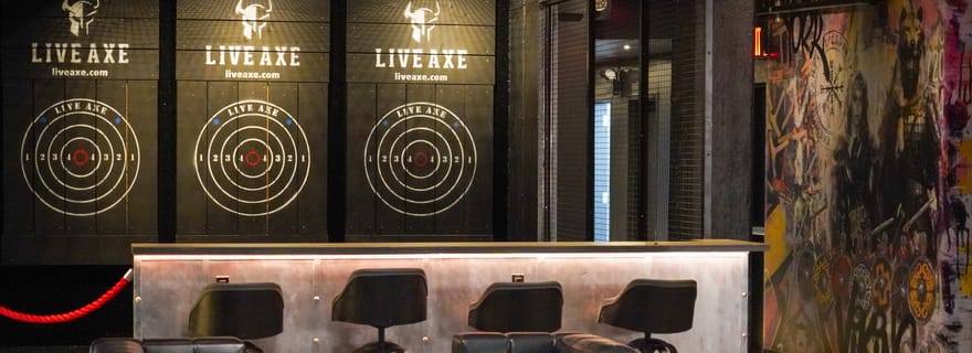 New York : Expérience de lancer de hache pour 2 personnes