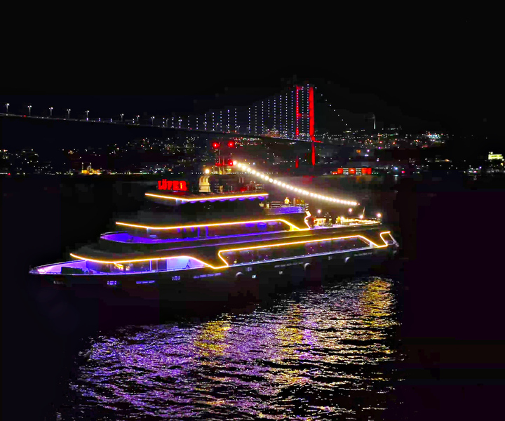 Istanbul: Bosphorus Dinner Cruise & Show with Private Table