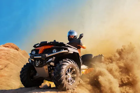 From Marrakech: Agafay Desert Sunset, Quad Biking, & Dinner