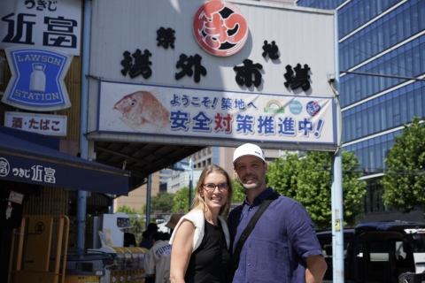 Tsukiji Kultur und Essen erleben｜Sushi & Sake VergleichTsukiji Kulturerklärung und Essens-Tour