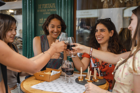 Lissabon: Rundvandring i Baixa-distriktet med provsmakningar och drycker