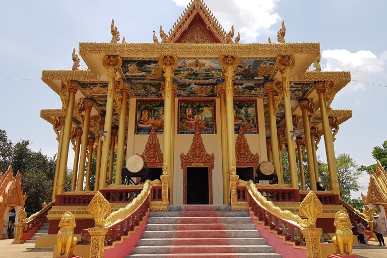 Battambang : Bambootrain, temples et grottes de chauve-souris.