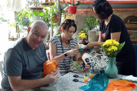 Hoi An: Making Lantern Class in Local Home