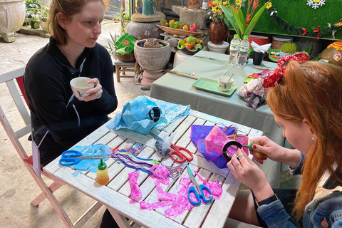 Hoi An: Making Lantern Class in Local Home