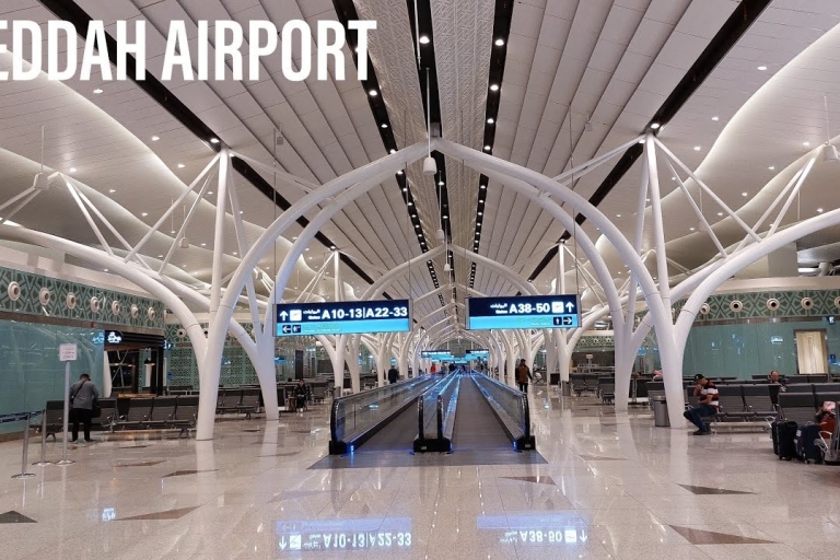 Jeddah luchthaven naar Mekka stad (privé aankomst transfer)Sedan