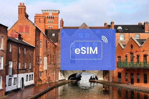 Birmingham: UK/ Europe eSIM Roaming Mobile Data Plan