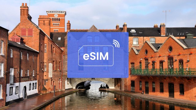 Visit Birmingham UK/ Europe eSIM Roaming Mobile Data Plan in Gävle