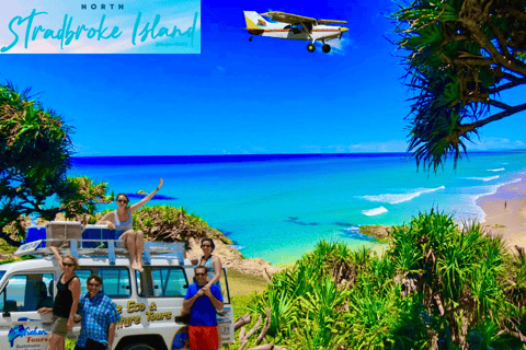 Volo panoramico sulla Gold Coast e sull'isola di Brisbane e tour di un giorno in fuoristrada