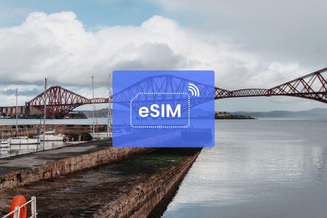 Visit Edinburgh UK/ Europe eSIM Roaming Mobile Data Plan in Stockholm