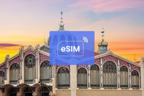 Valencia: Spain/ Europe eSIM Roaming Mobile Data Plan 5 GB/ 30 Days: Spain only