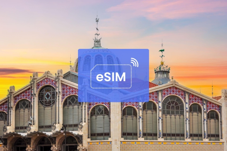 Valencia: Spanje/Europa eSIM roaming mobiel dataplan5 GB/ 30 dagen: alleen Spanje