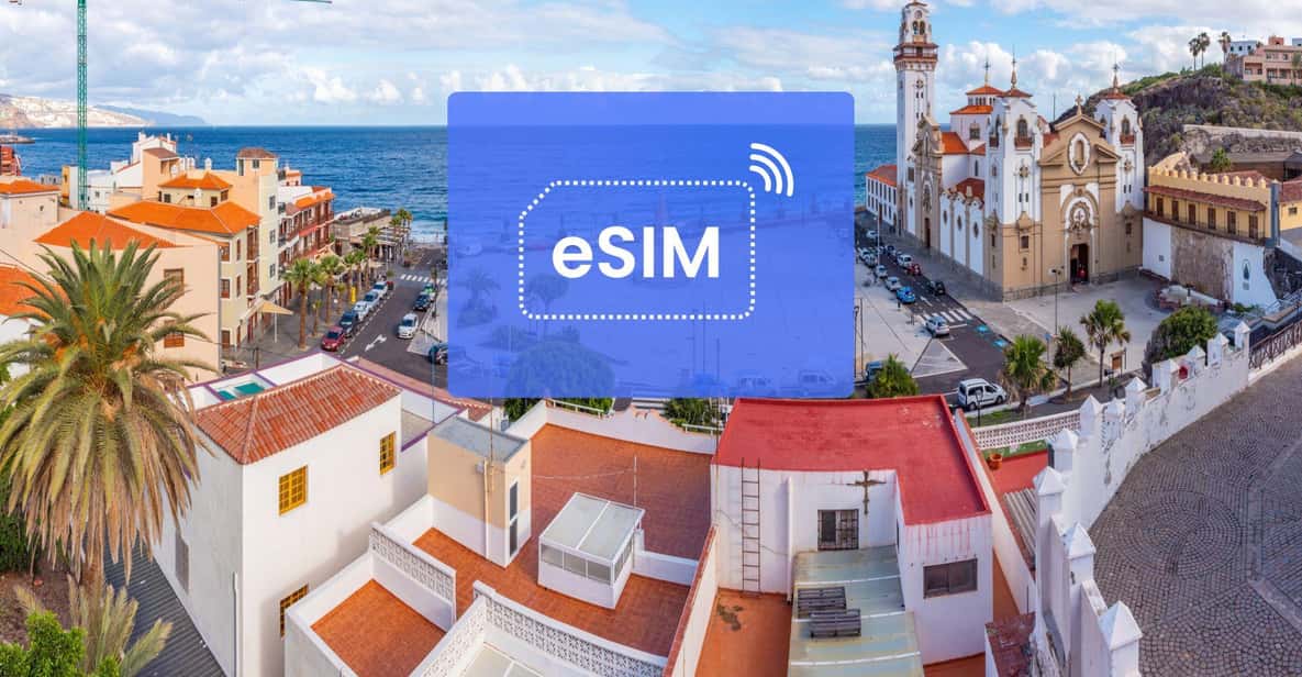 Kanarische Inseln Spanien/ Europa eSIM Roaming Mobile Datenplan