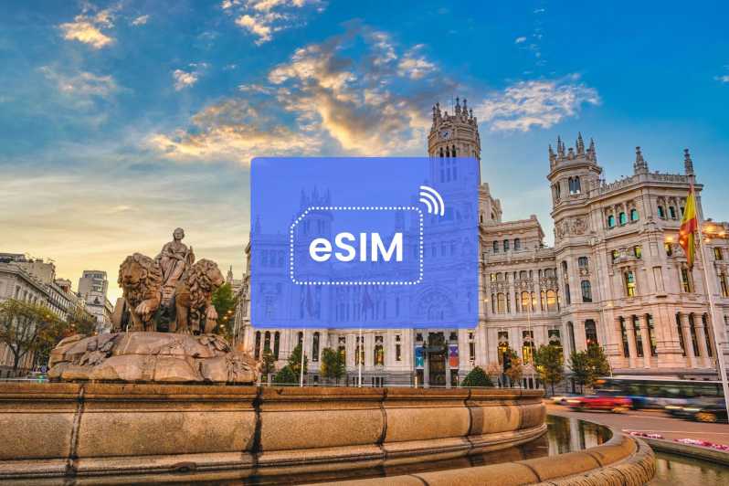 Madrid: España/ Europa eSIM Roaming Plan de Datos Móviles