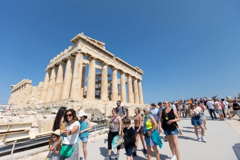 Athènes, Acropole et nouveau musée de l’Acropole : entréeVisite en anglais