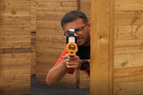 Jogo a laser para adultos e crianças - DeauvilleLaser Game Deauville