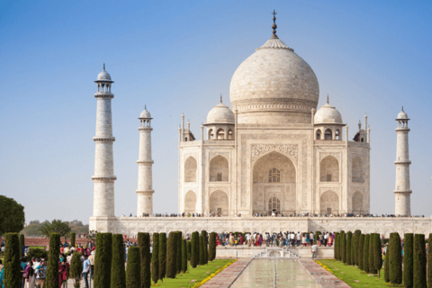 Delhi: Private Taj Mahal Tour with Meal and Ticket Options