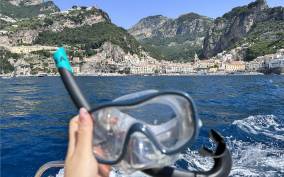 From Positano: Half-Day Amalfi Coast Boat Tour & Snorkeling