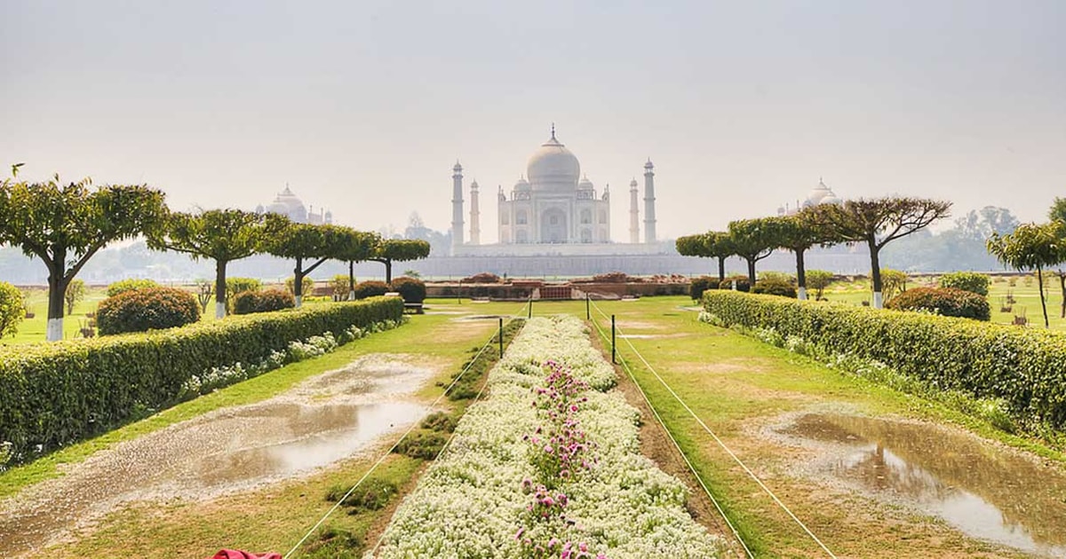 Private Taj Mahal Tour Bei Sonnenuntergang Von Delhi Aus GetYourGuide