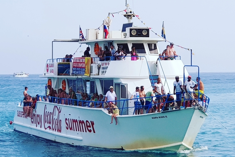 Protaras: Crucero turístico por Famagusta con baño en el Cabo Greco