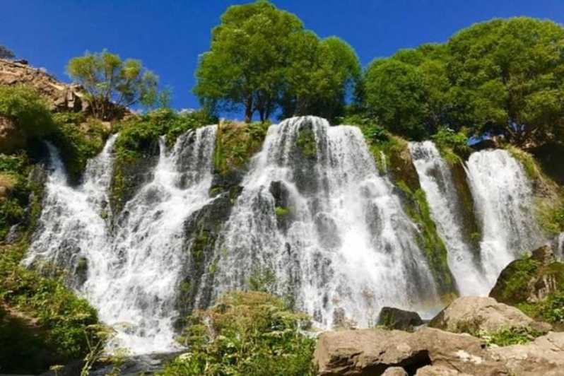 Private tour to Jermuk and Shaki waterfalls
