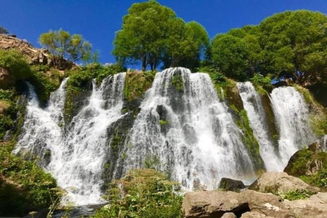 Visit Private tour to Jermuk and Shaki waterfalls in Vayk