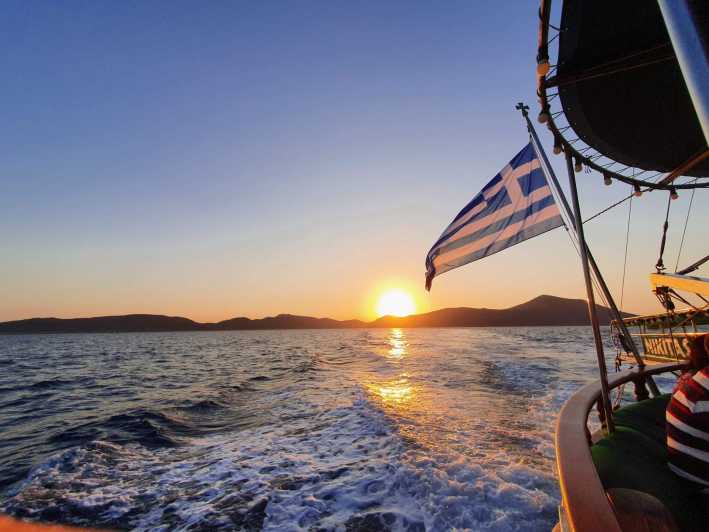 Kos: Island Sunset Cruise with Swim Stop for Adults