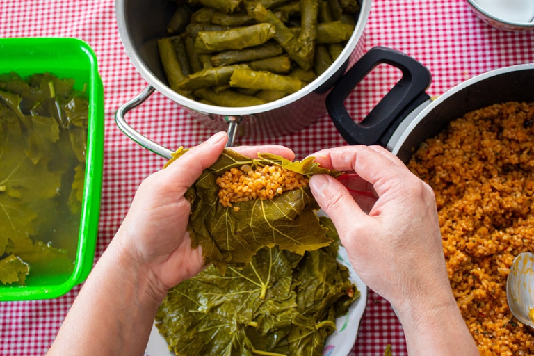 A Tasteful Variety of Greek Meze at Maria's Home