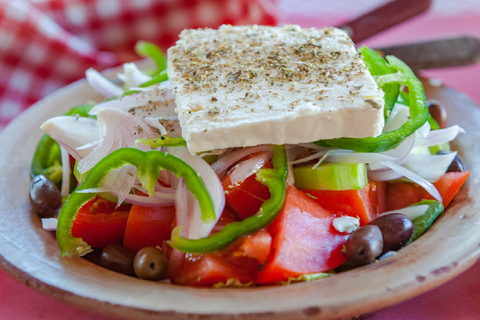 A Tasteful Variety of Greek Meze at Maria's Home