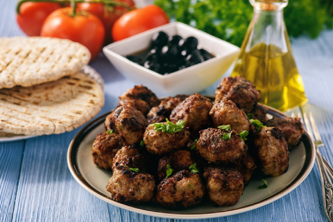 A Tasteful Variety of Greek Meze at Maria's Home