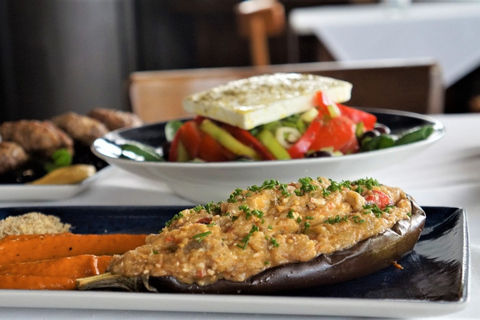 A Tasteful Variety of Greek Meze at Maria's Home