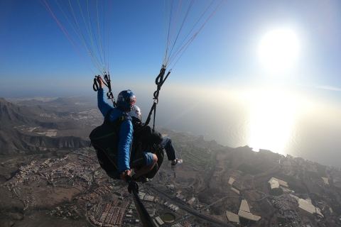Paragliding in Costa Adeje - South Tenerife Paragliding Flight over Mountains & Coasts of South Tenerife