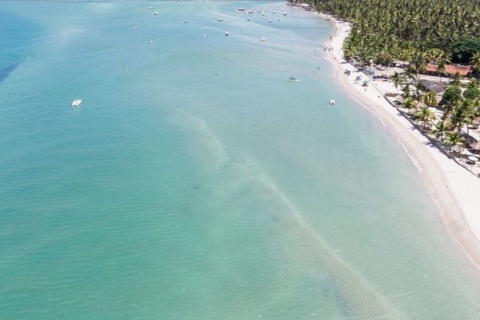Z Recife: Plaża CarneirosZ Recife: Plaża Carneiros bez katamara