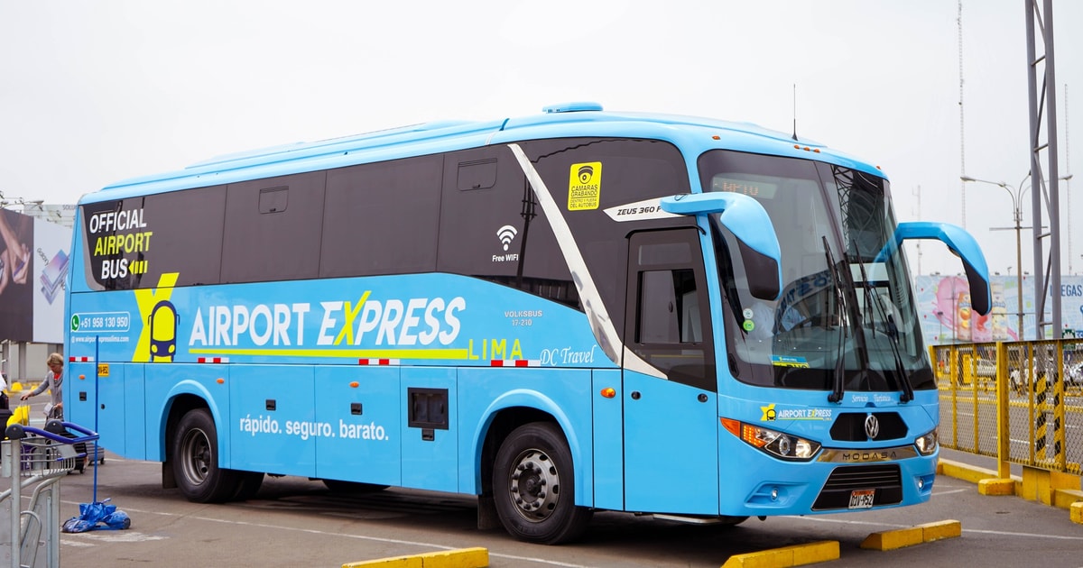 Lima Airport BUS Transfer to/from Lima city center GetYourGuide