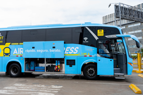 Aéroport de Lima : Transfert en BUS vers/depuis le centre ville de LimaSimple du centre ville de Lima à l'aéroport de Lima