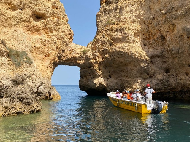 Visit Lagos Boat Cruise to Ponta da Piedade in Salema, Portugal