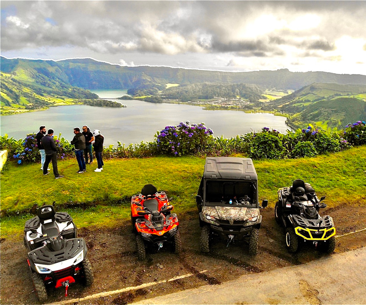 São Miguel: Passeio de Quad ou Buggy pela Cratera do Vulcão
