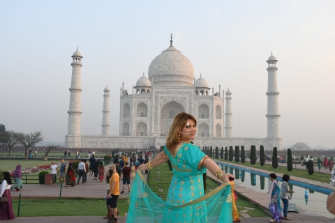 Z Delhi - jednodniowa wycieczka do fortu Taj Mahal Agra i Baby Taj