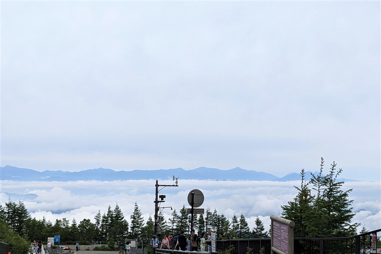 Depuis Tokyo : Excursion au Mont Fuji et à Hakone avec retour en train BulletRetour en train Bullet Shinkansen avec déjeuner inclus